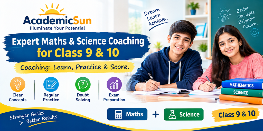 Expert Maths & Science Coaching.