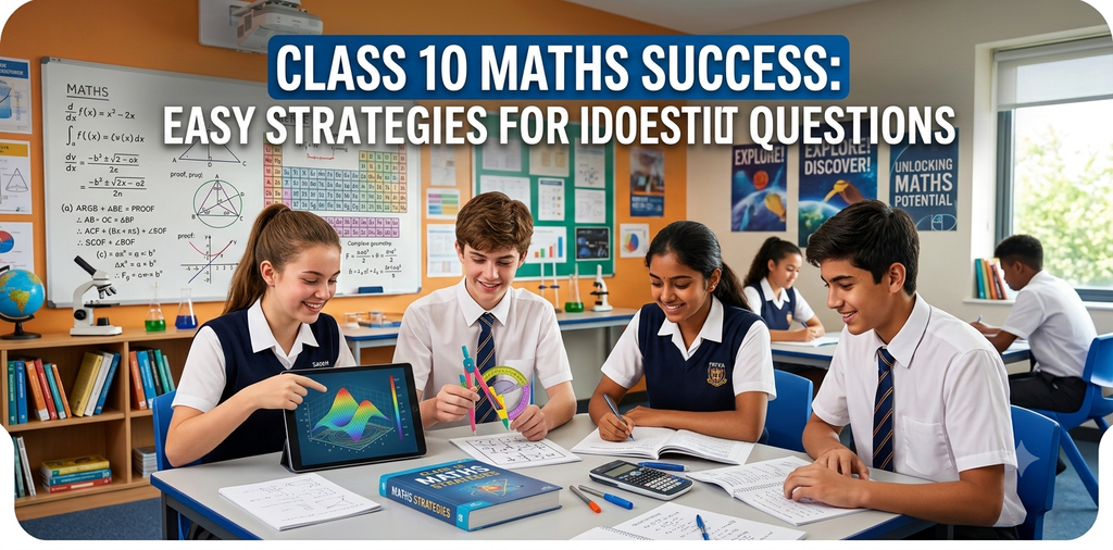 Class 10 Maths Success: Easy Strategies for Difficult Questions.
