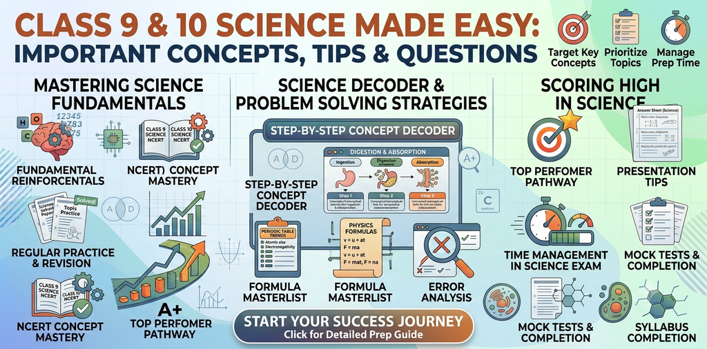 Important Concepts, Tips & Questions