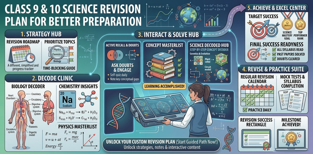 Class 9 & 10 Science Revision Plan for Better Preparation.