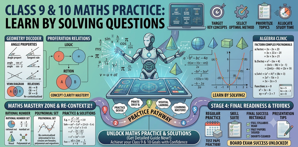 Class 9 & 10 Maths Practice.