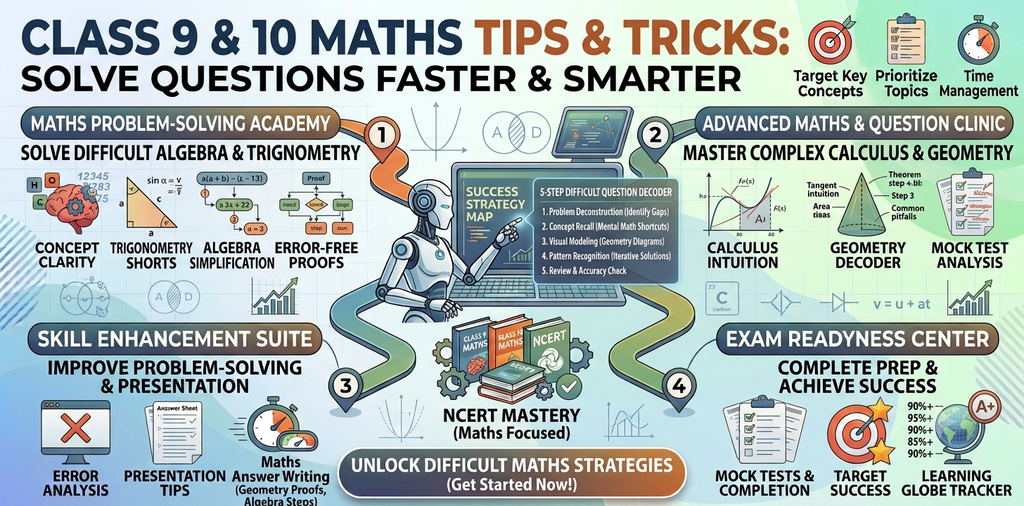 Class 9 & 10 Maths Tips & Tricks.